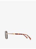David Beckham square-frame metal sunglasses 1194GS, imported from the UK