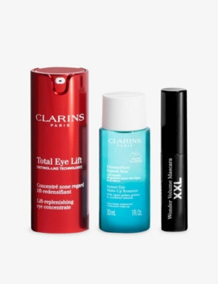 Clarins Total Eye Lift Collection gift box, imported from the UK