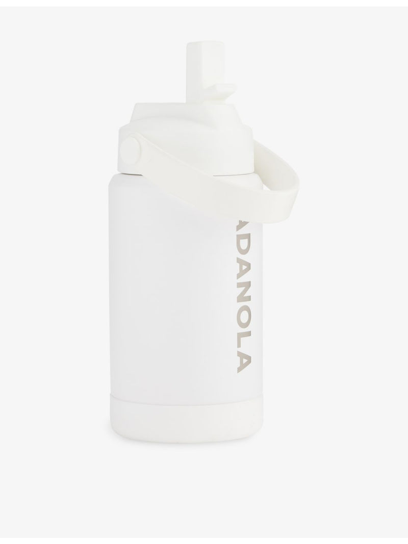 Adanola logo-print stainless steel water bottle 350ml - British product