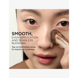 Clarins gua sha-inspired foundation brush, UK version