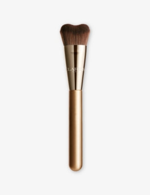 Clarins gua sha-inspired foundation brush, UK version