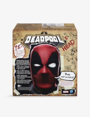 Marvel Legends Deadpool interactive electronic mask 29cm, imported from the UK