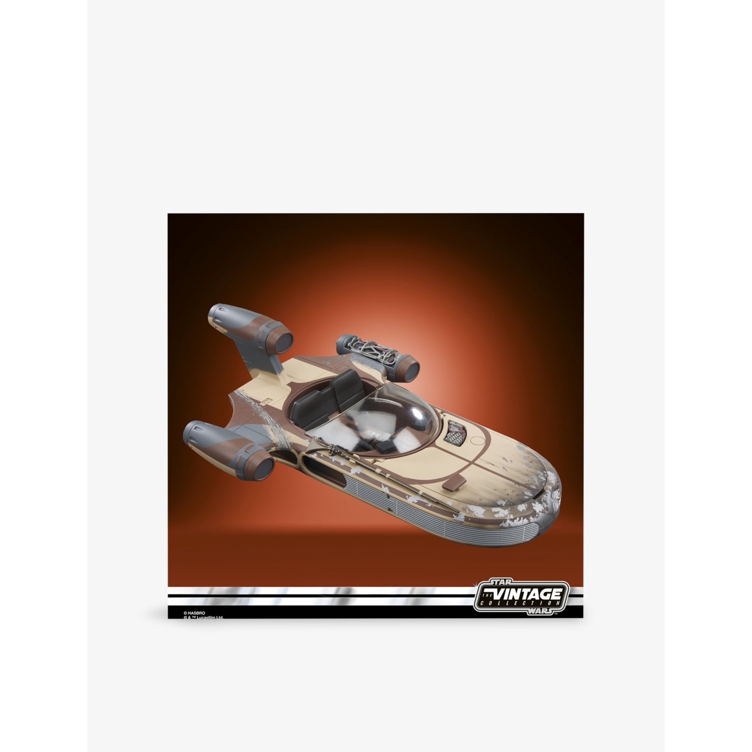 Star Wars Vintage Collection Landspeeder and Luke Skywalker figure set (British brand)