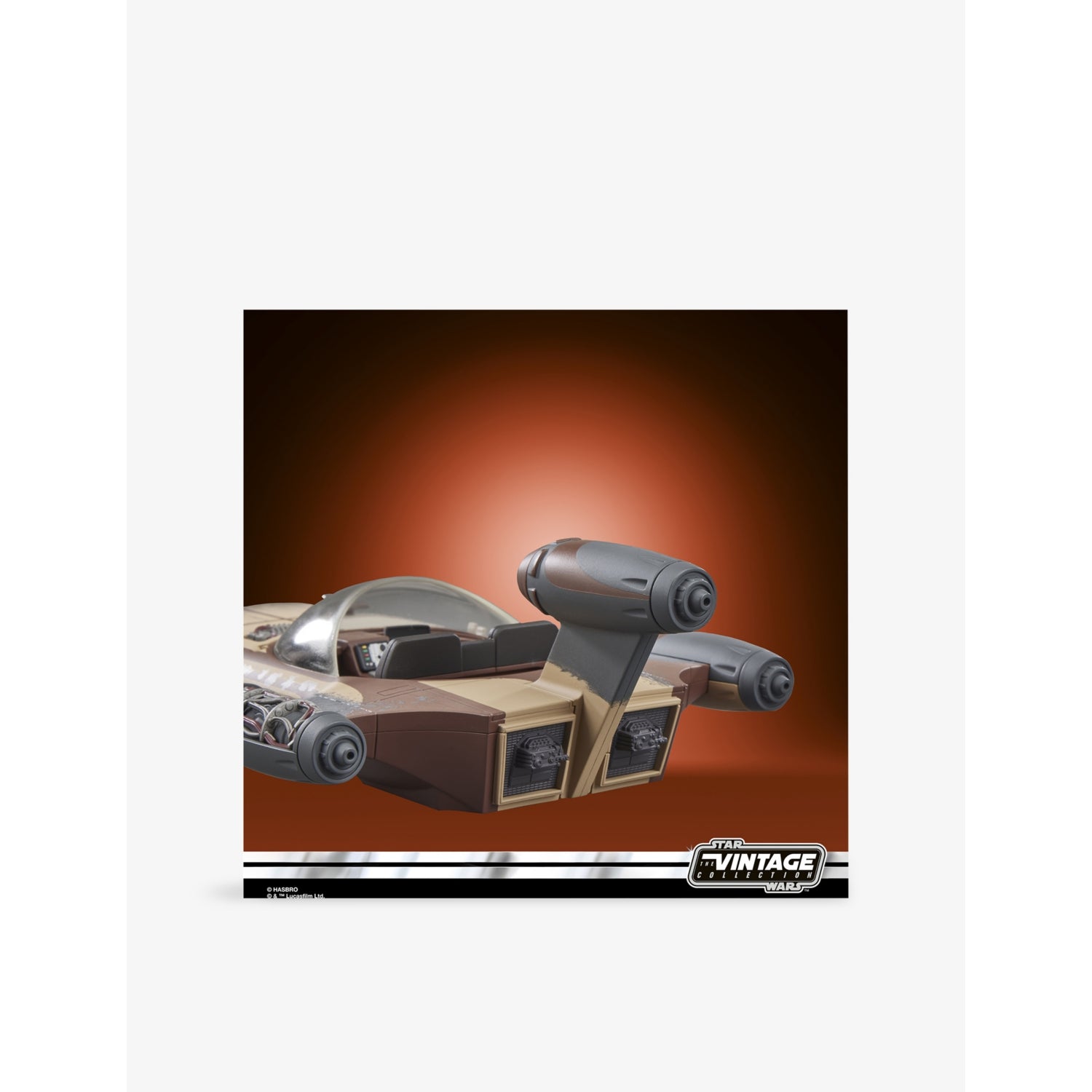 Star Wars Vintage Collection Landspeeder and Luke Skywalker figure set (British brand)