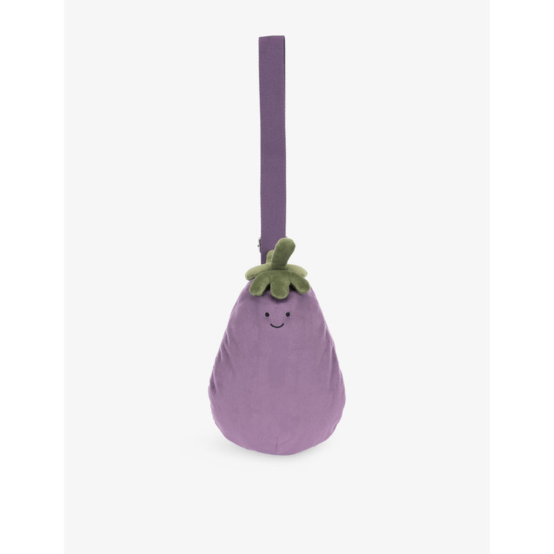 Jellycat soft bag aubergine 27cm, UK version