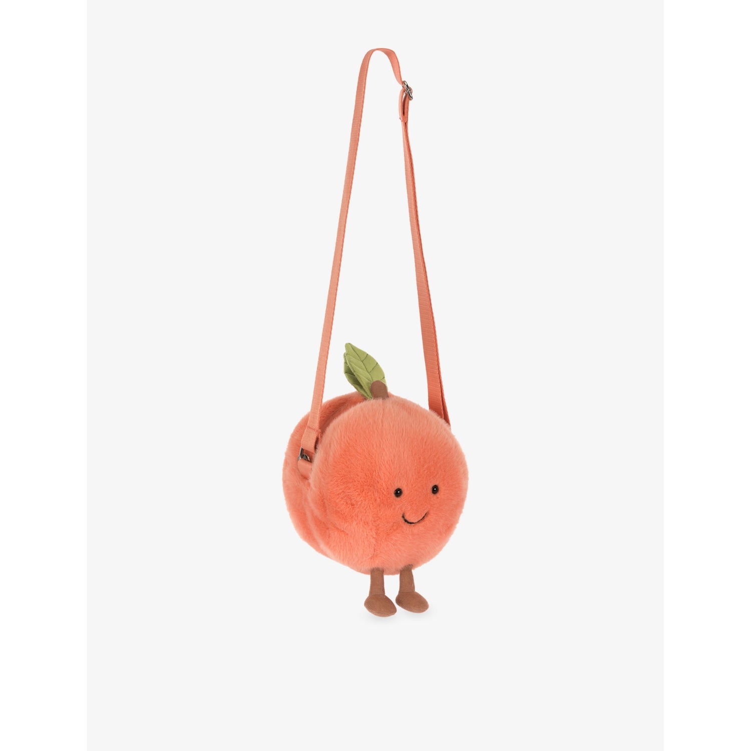 Jellycat Amuseables Peach soft shoulder bag 18cm, UK version