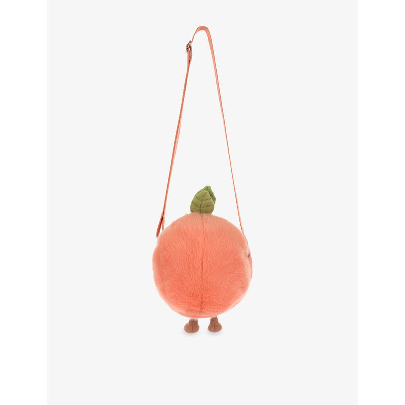 Jellycat Amuseables Peach soft shoulder bag 18cm, UK version