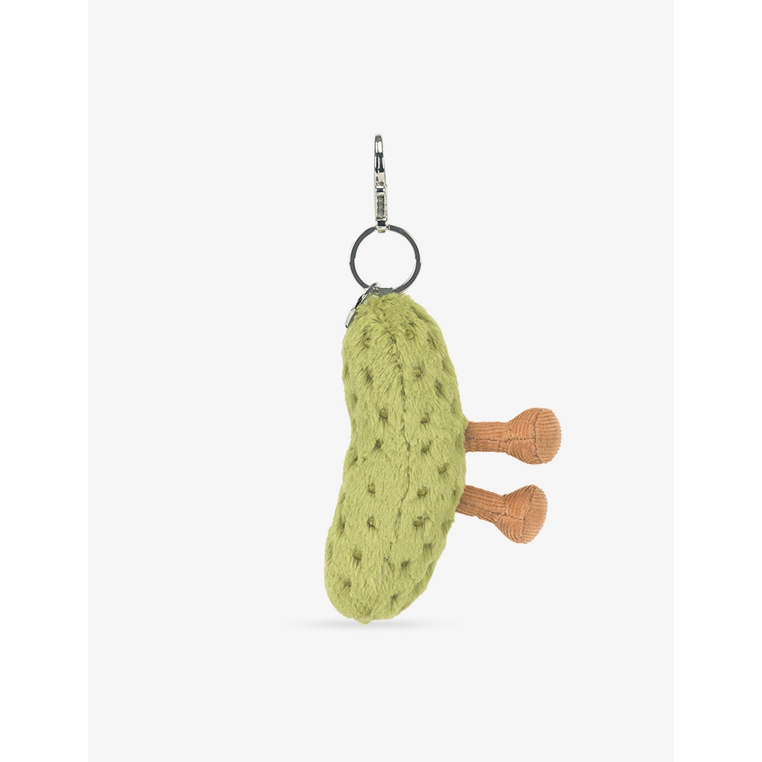 Jellycat Amuseables Pickle soft bag charm - British product