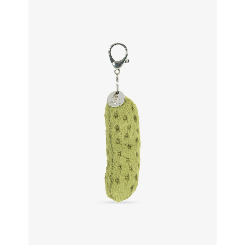 Jellycat Amuseables Pickle soft bag charm - British product