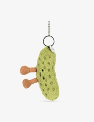 Jellycat Amuseables Pickle soft bag charm - British product