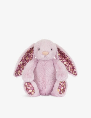 Jellycat Blossom Luxe Bunny soft toy 31cm, imported from the UK