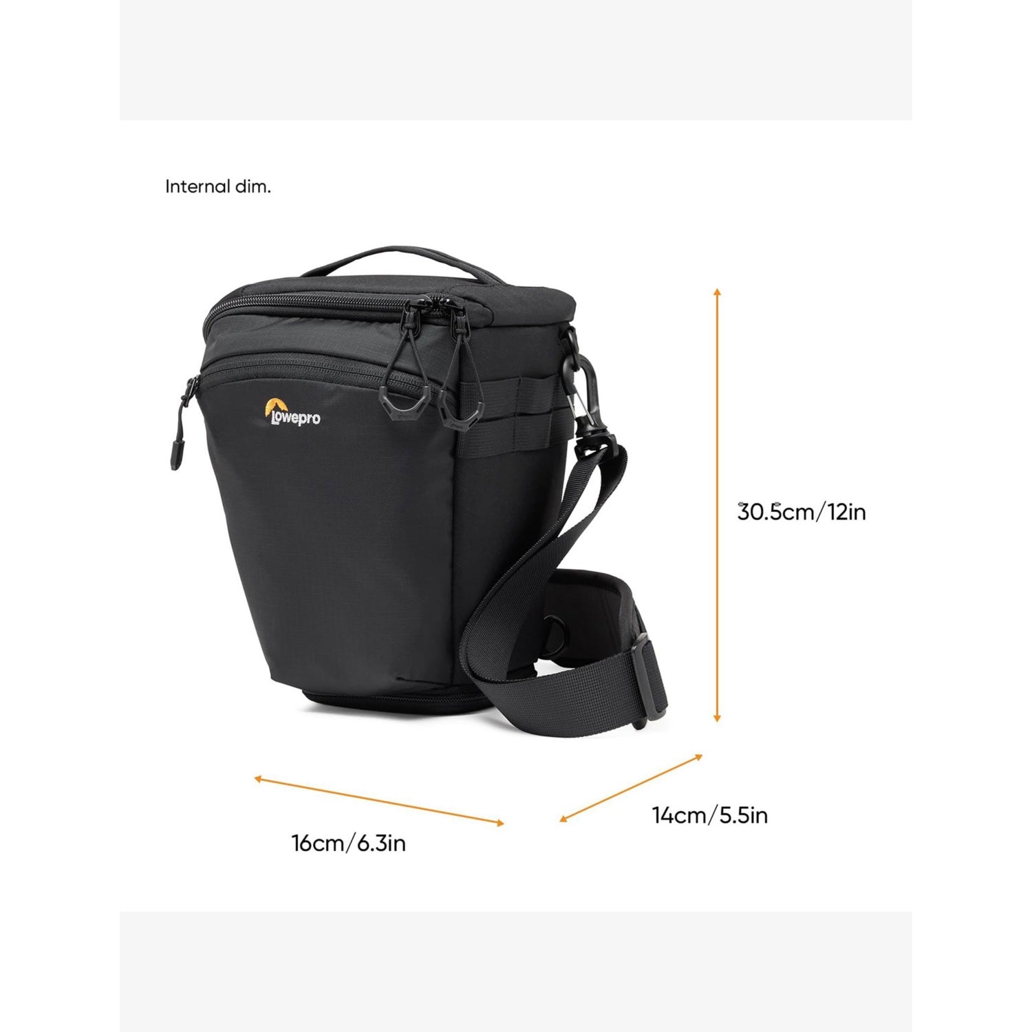 Lowepro TLZ 70 Pro AW III toploader camera bag 5L, imported from the UK