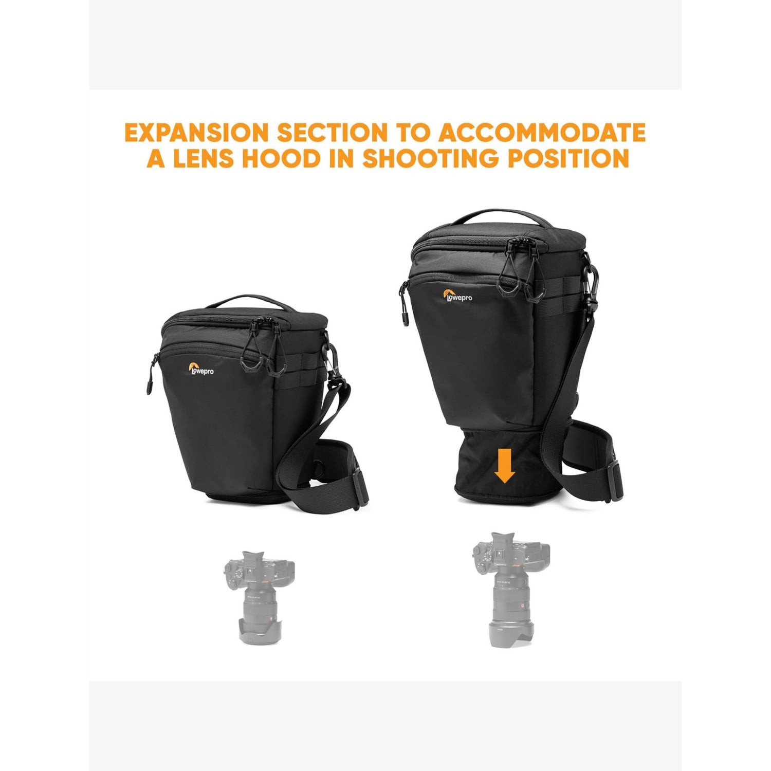 Lowepro TLZ 70 Pro AW III toploader camera bag 5L, imported from the UK