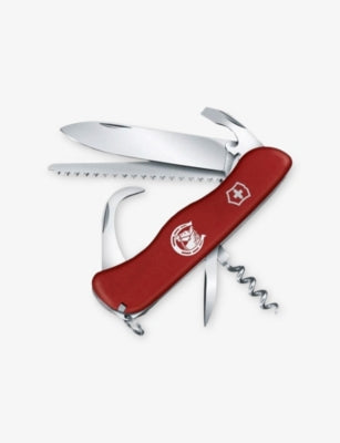 Equestrian pocket knife with hoof cleaner and 12 functions, UK version