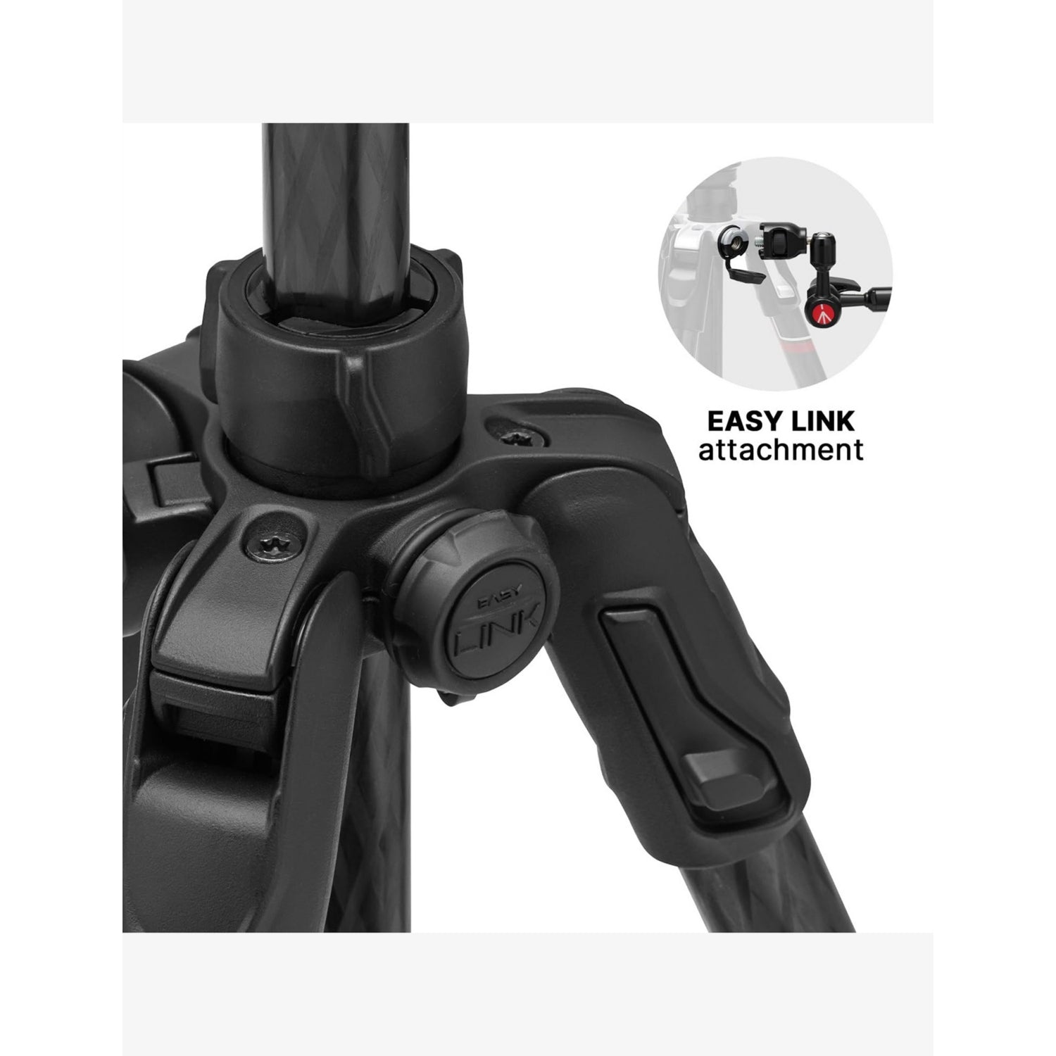 Manfrotto Befree Advanced AS carbon fibre travel tripod, imported from the UK
