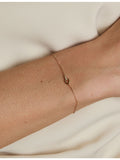 Astrid & Miyu 14ct gold diamond bracelet hardware design, UK version