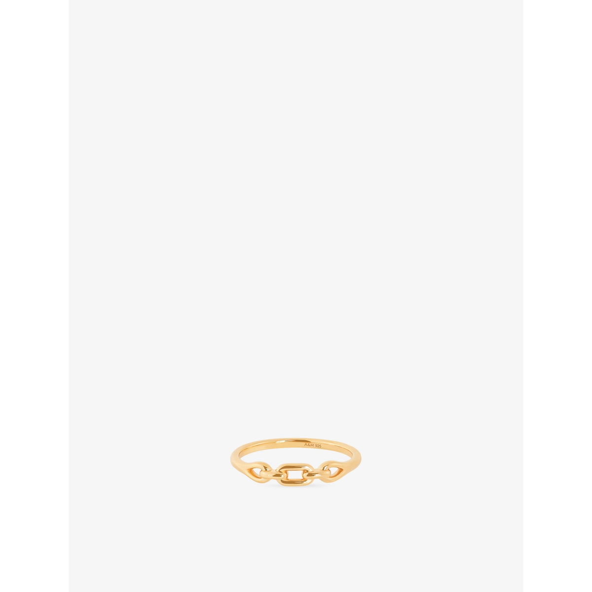 Link Hardware 18ct Yellow Gold-Plated Sterling-Silver Ring - L