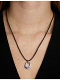 Astrid & Miyu horseshoe pendant necklace 110cm (British brand)