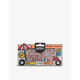 OMY Hot Dog Shop sticker sheet, imported from the UK