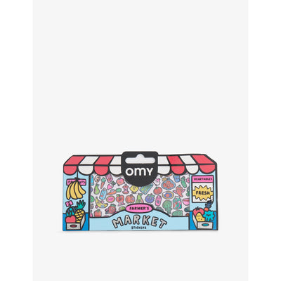 selfridges OMY Food Market Sticker Sheet (Farmers Market Theme)- Buy online at McGrocer