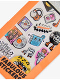 OMY music sticker sheet 20 holographic stickers, UK version