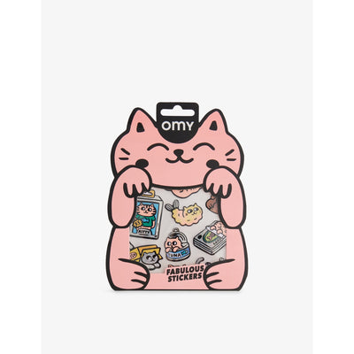 selfridges OMY Big Kitty Sticker Sheet- Buy online at McGrocer