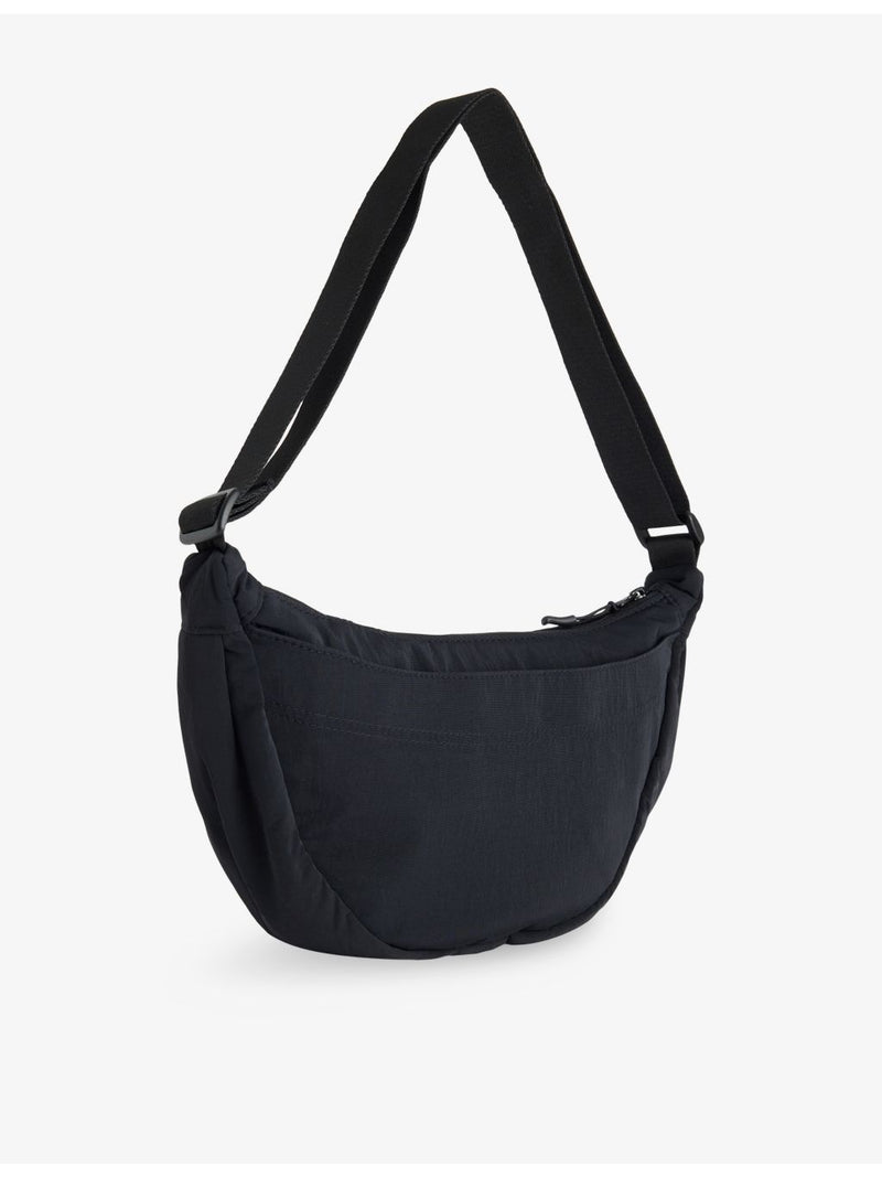 Gymshark Pleat nylon crossbody bag with adjustable strap, UK version