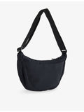 Gymshark Pleat nylon crossbody bag with adjustable strap, UK version