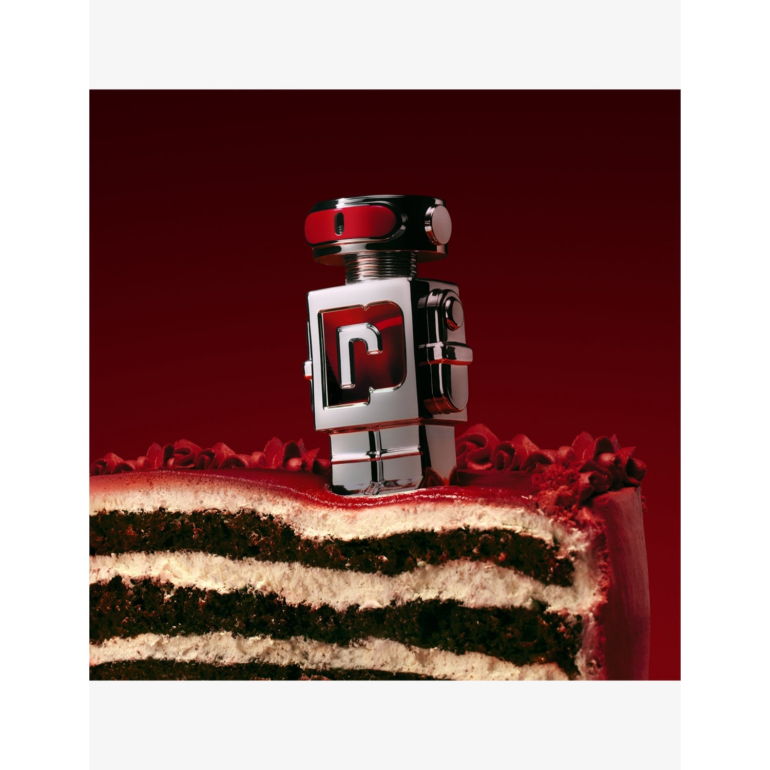 Rabanne Phantom In Red refillable parfum elixir 150ml - British product