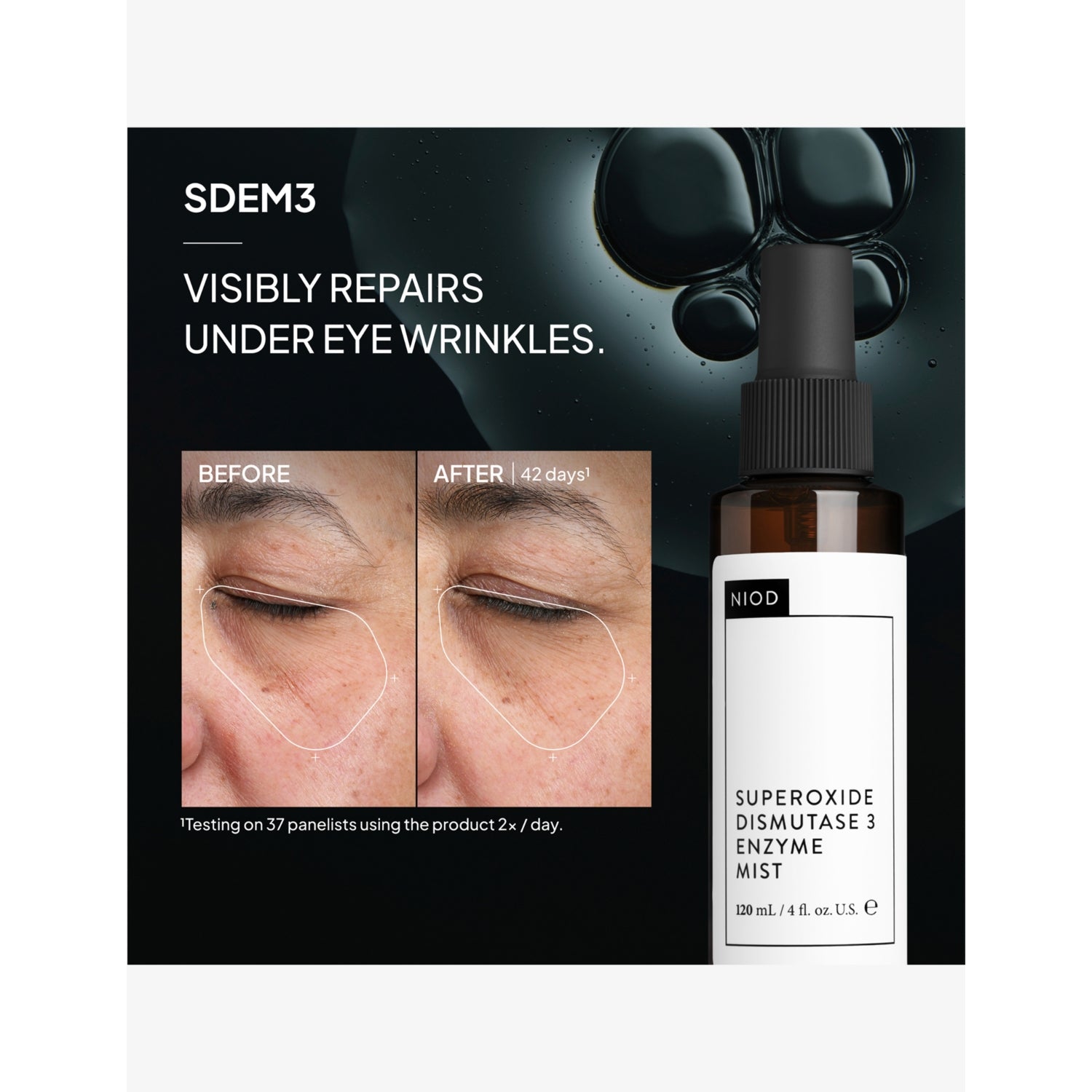 Niod Superoxide Dismutase 3 enzyme mist 50ml - British product