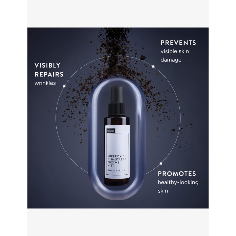 NIOD enzyme mist Superoxide Dismutase 3 120ml, UK version