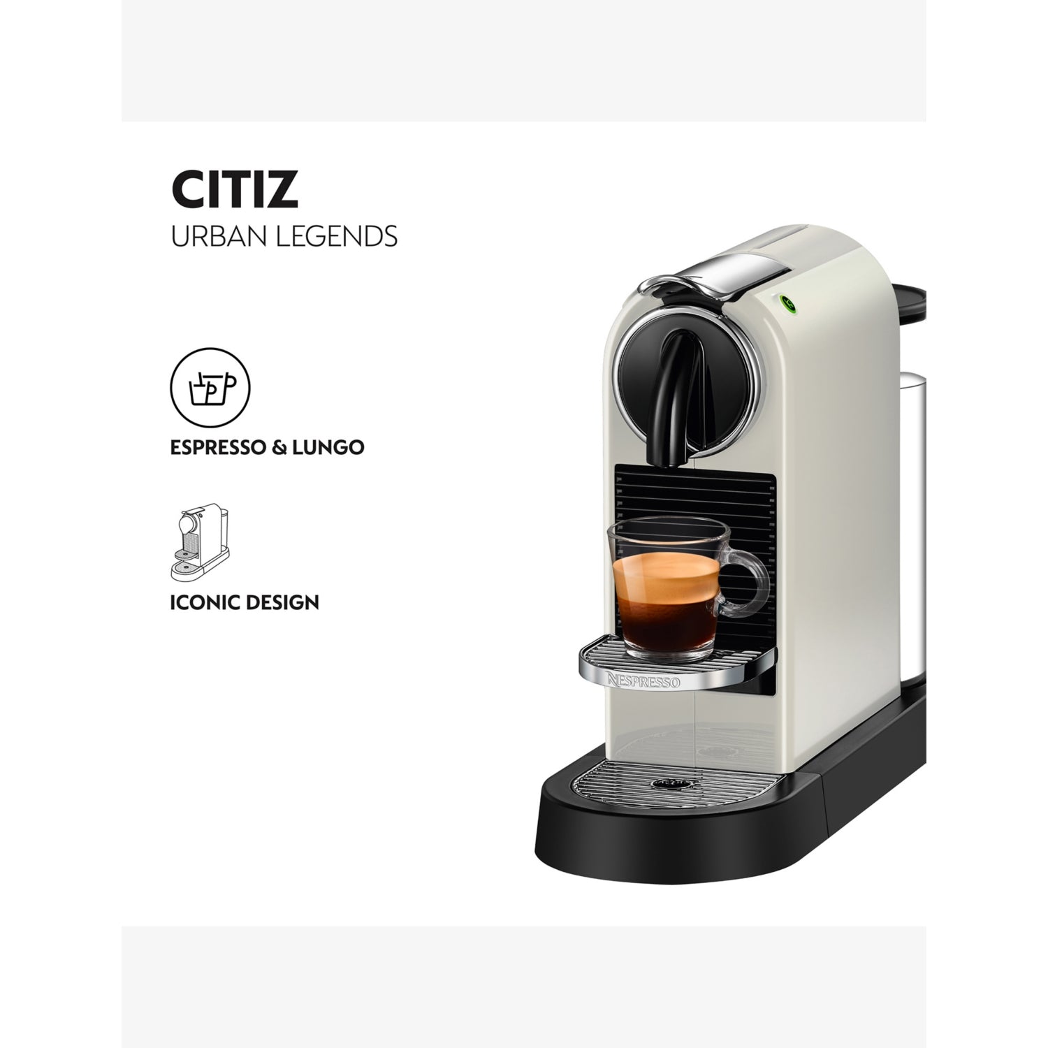 Nespresso Citiz coffee machine, UK version