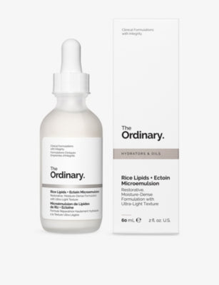 The Ordinary Rice Lipids + Ectoin moisturiser 60ml, UK version