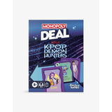 Hasbro Monopoly Deal Kpop Demon Hunters board game, UK version