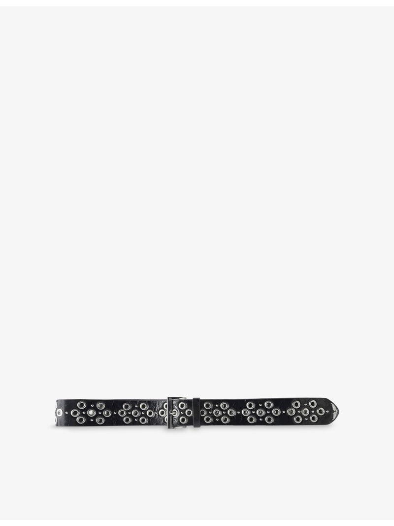 Zadig&Voltaire Starlight Eyelets leather belt (British brand)