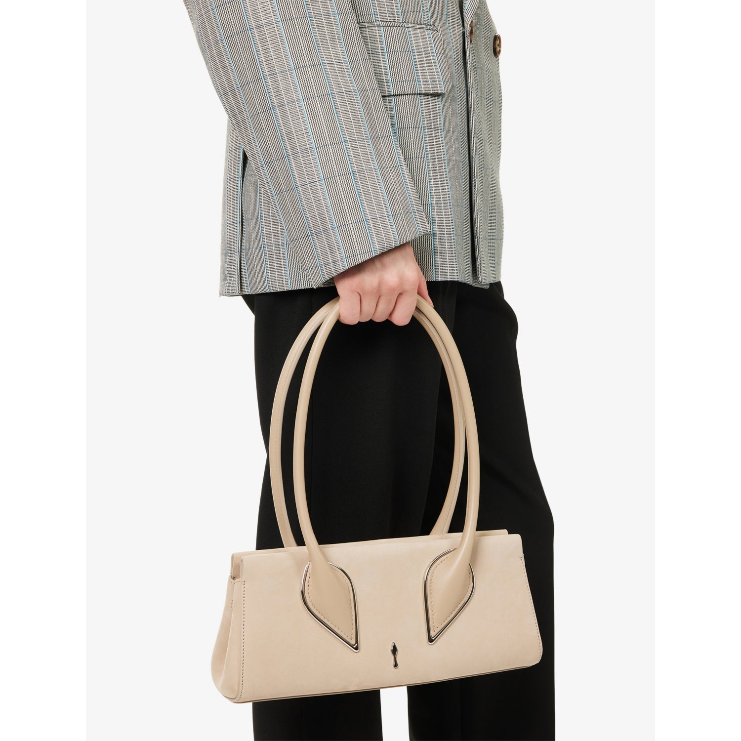 Christian Louboutin Venus Baguette leather shoulder bag, UK version