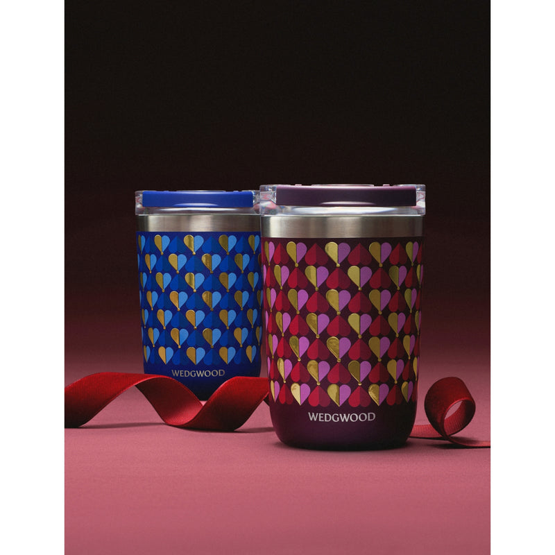Wedgwood stainless steel flask magenta 350ml, UK version