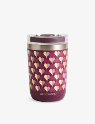 Wedgwood stainless steel flask magenta 350ml, UK version