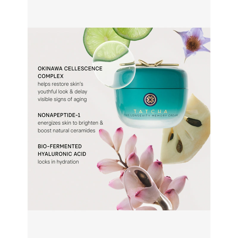 Tatcha Longevity Memory Cream 15ml (British brand)
