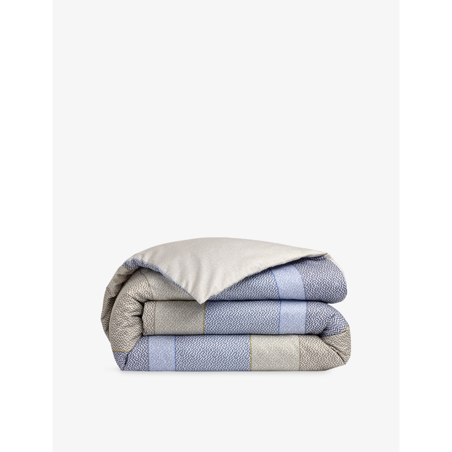 Alvorada Striped Cotton Double Duvet Cover - Double