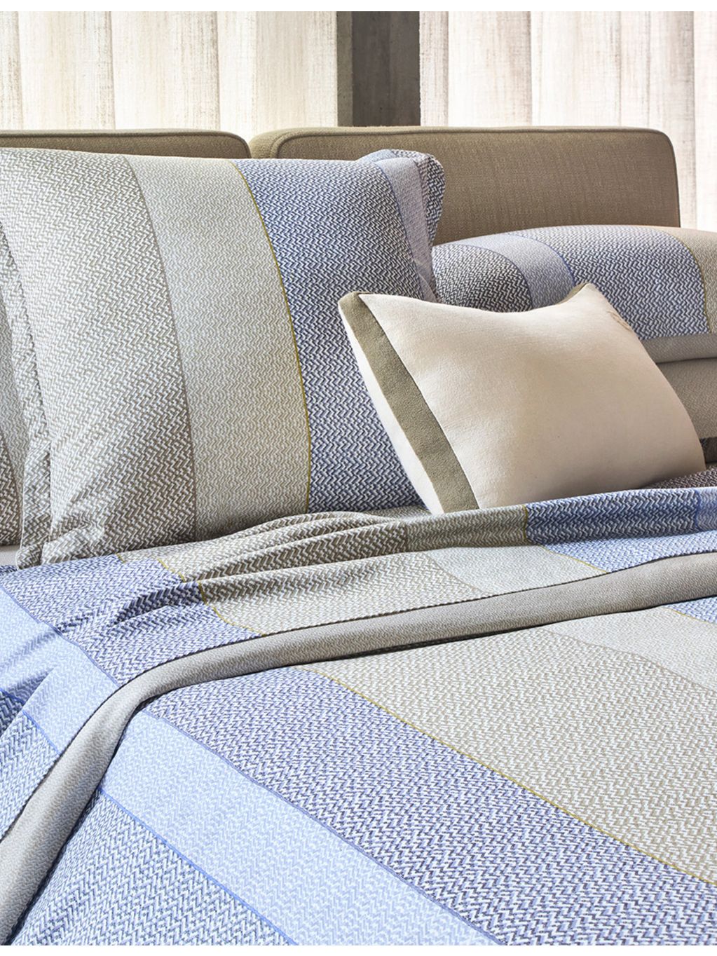 Alvorada double cotton fitted sheet 140x200cm - British product