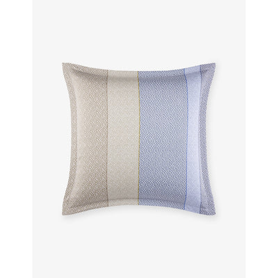 selfridges BOSS Alvorada Striped Cotton Pillowcase 65cm x 65cm- Buy online at McGrocer