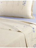 BOSS Azure Mist flat sheet super king - British product