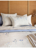 BOSS Azure Mist flat sheet super king - British product
