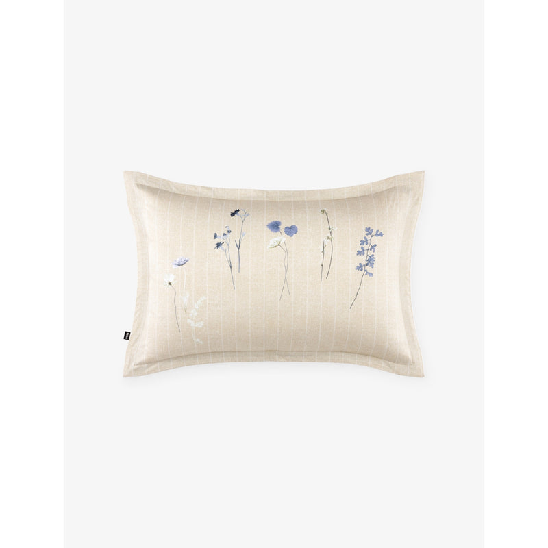 BOSS cotton-sateen pillowcase Azure Mist 50x75cm (British brand)