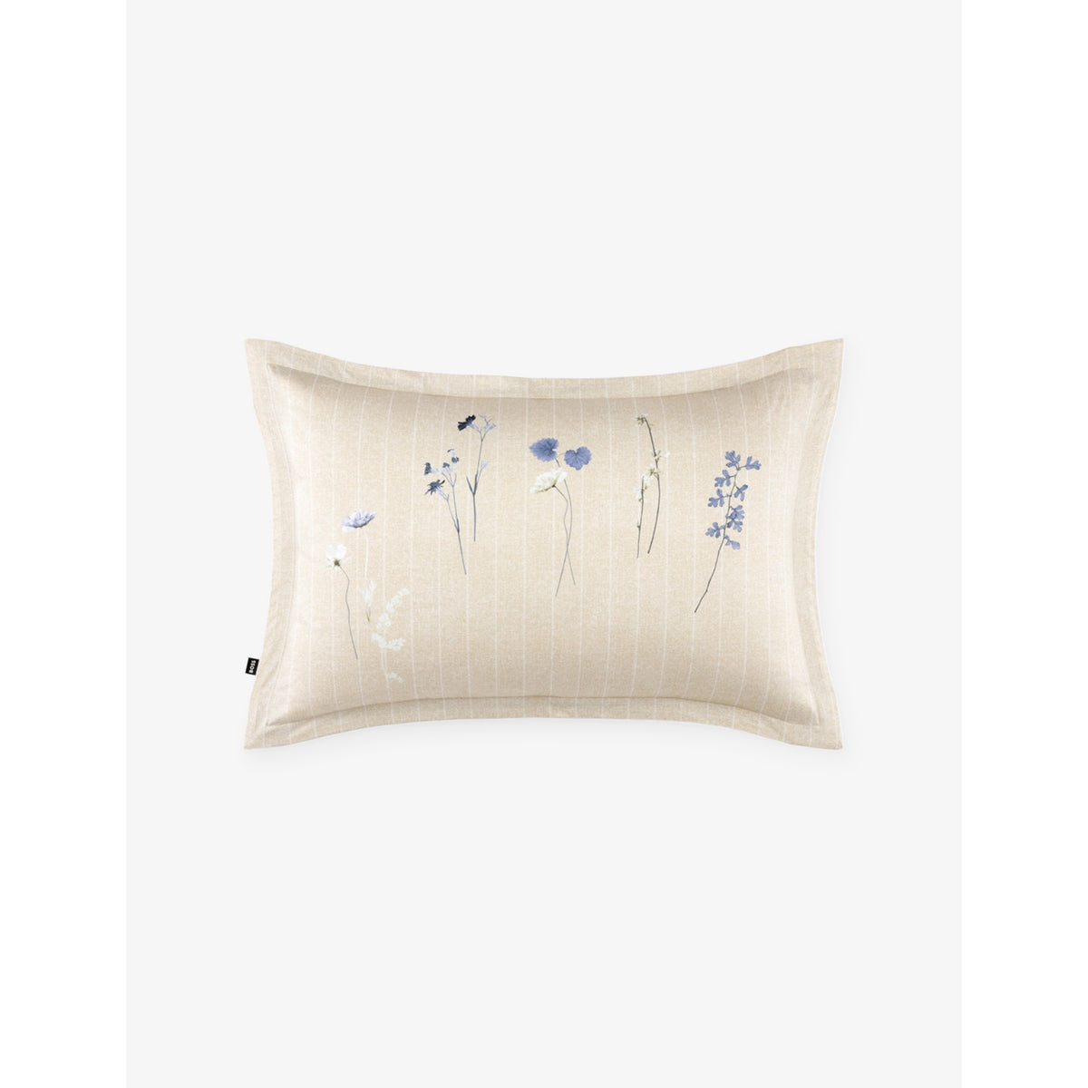 BOSS cotton-sateen pillowcase Azure Mist 50x75cm (British brand)