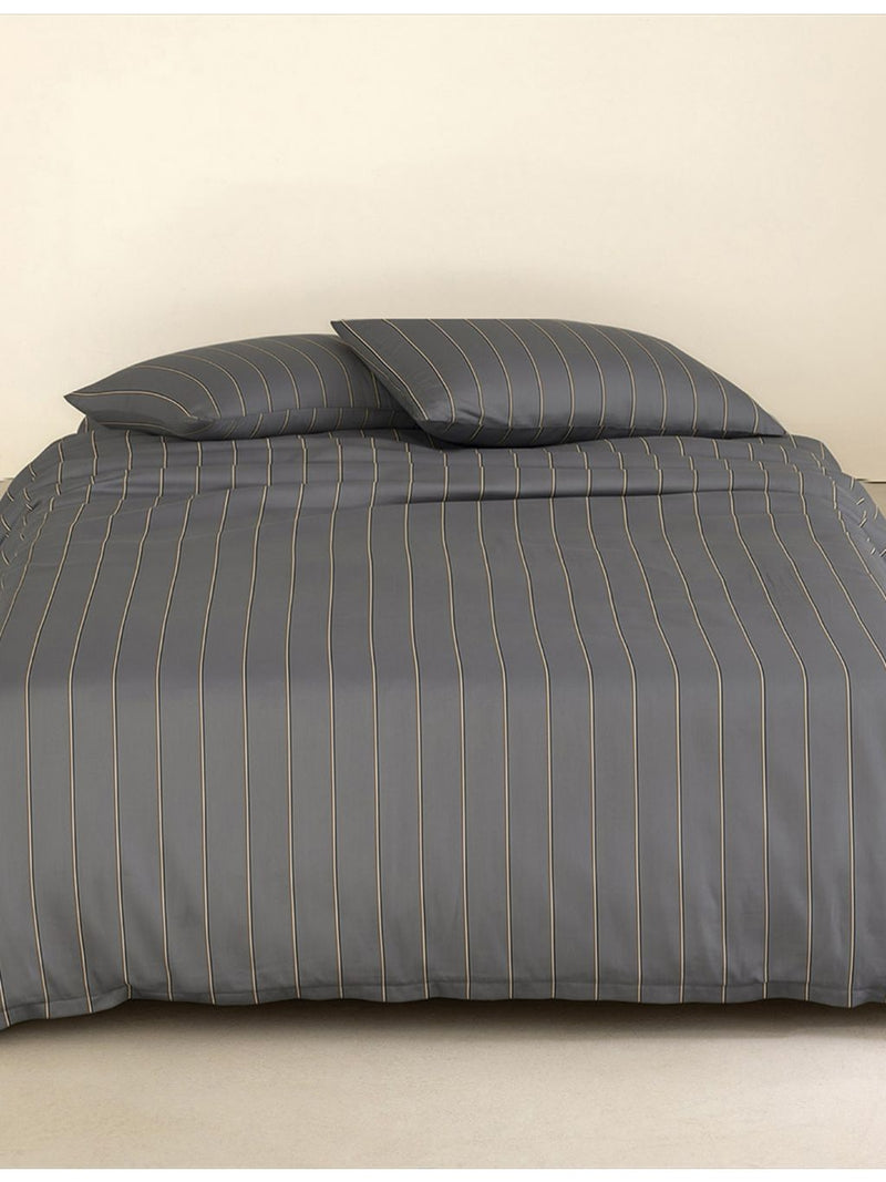 BOSS cotton striped single duvet cover 140x200cm, UK version