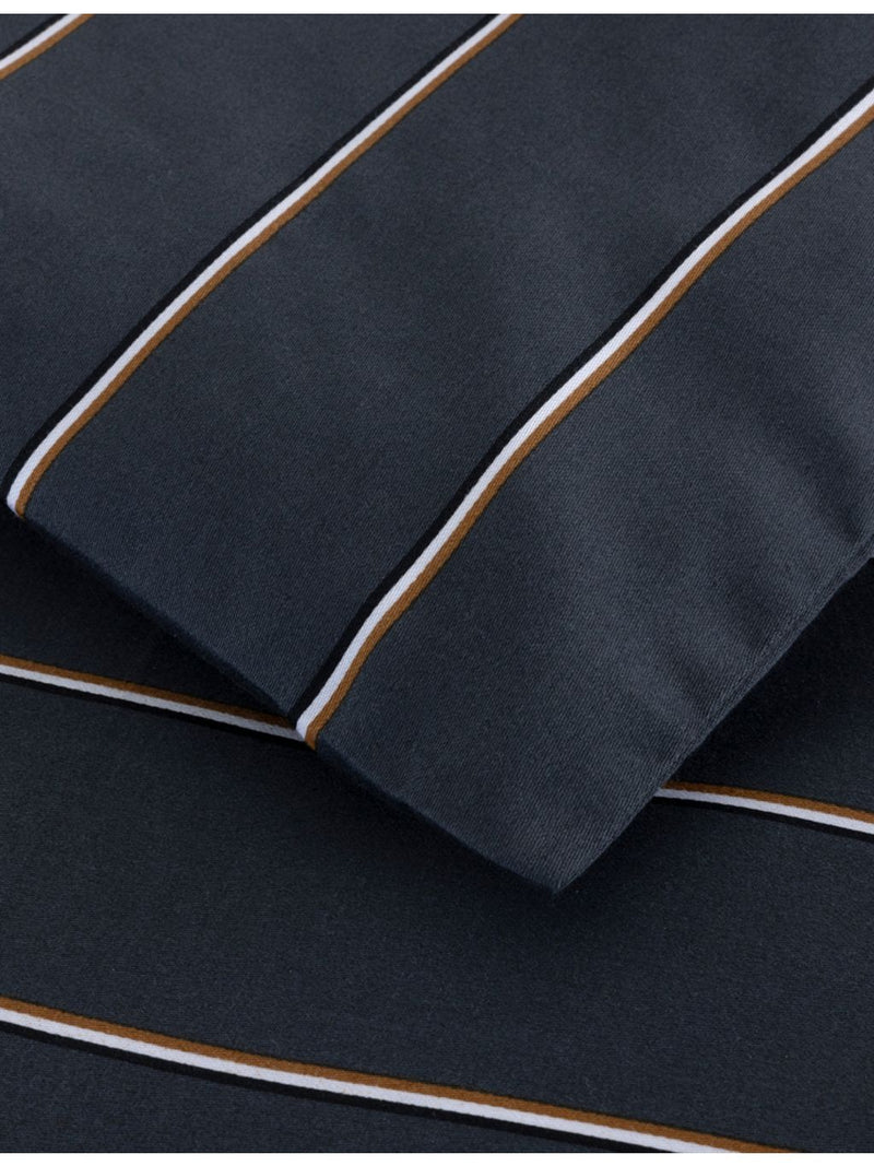 BOSS cotton striped single duvet cover 140x200cm, UK version