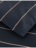 BOSS cotton striped single duvet cover 140x200cm, UK version