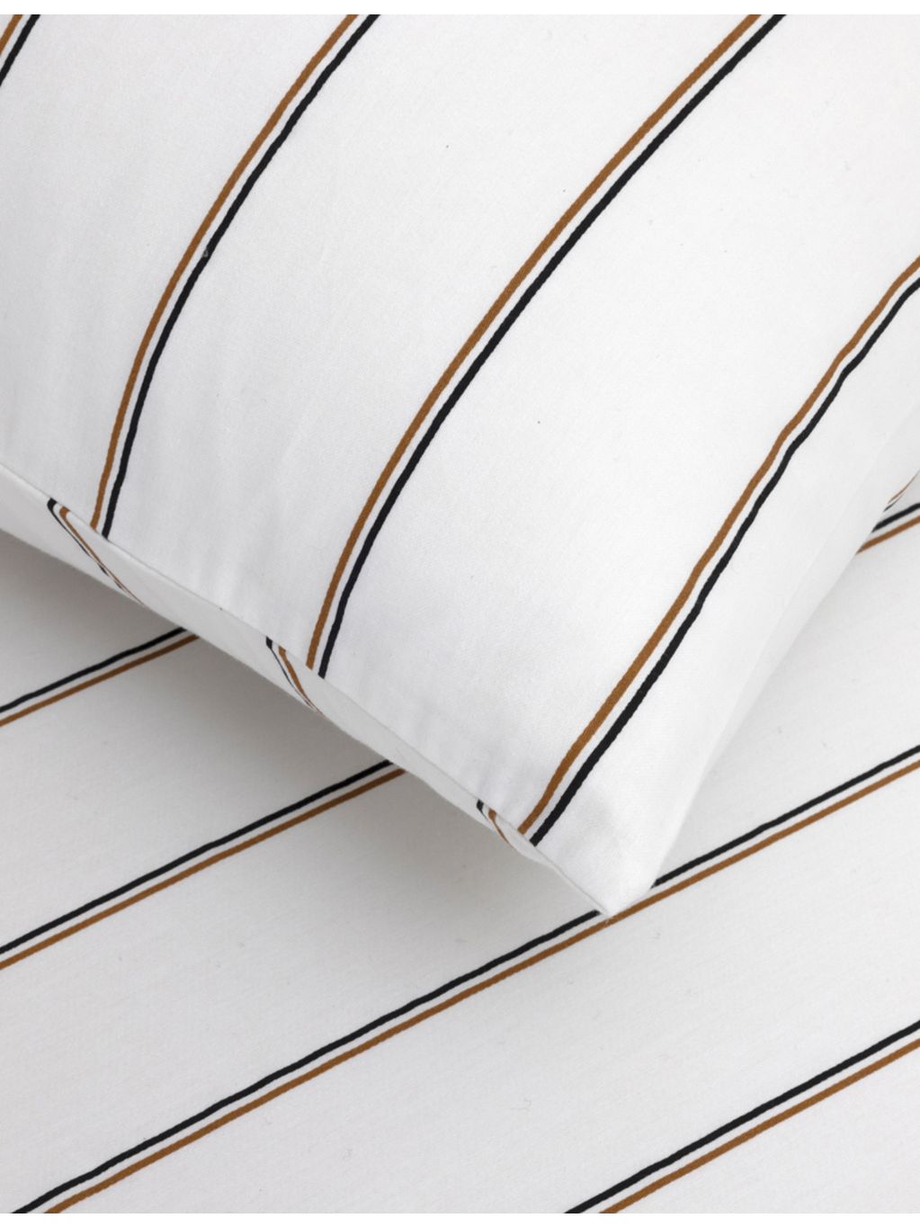 BRay striped cotton pillowcase 65x65cm (British brand)